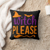 魔女お願いシャツ魔女シャツ面白いハロウィーン クッション (ブランケット)