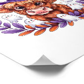 魔女お願いハイランドカウハロウィーン ポスター (角)