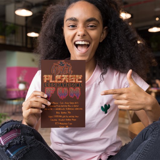 魔女お願い:おもしろいを!ハロウィン 招待状