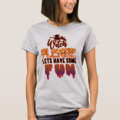 魔女お願い:おもしろいを!ハロウィン Tシャツ (正面)