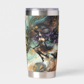 🧙 ♀️‍魔女お願い！ゴシック異教のハロウィーンBFF 保温保冷タンブラー (背面)