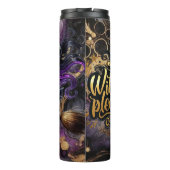 魔女お願い!ゴシック異教の魔女ハロウィーンファンタジー タンブラー (裏面)