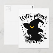 魔女お願い ポストカード (正面/裏面)