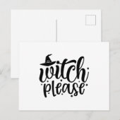 魔女お願い ポストカード (正面/裏面)