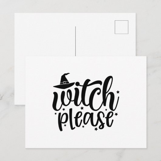 魔女お願い ポストカード (正面/裏面)