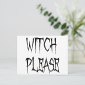 魔女お願い ポストカード (スタンド正面)