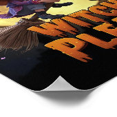 魔女お願い – 面白いハロウィーンポスター ポスター (角)