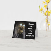 ***魔女からの誕生日メッセージ????** カード (黄色い花)