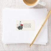 魔女から隠すヴィンテージ住所 シール (インサイチュ)