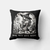 魔女かわいらし薬屋が自分の魔法を作る クッション (裏面)