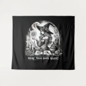 魔女かわいらし薬屋が自分の魔法を作る タペストリー (正面(横))