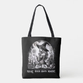 魔女かわいらし薬屋が自分の魔法を作る トートバッグ (裏面)