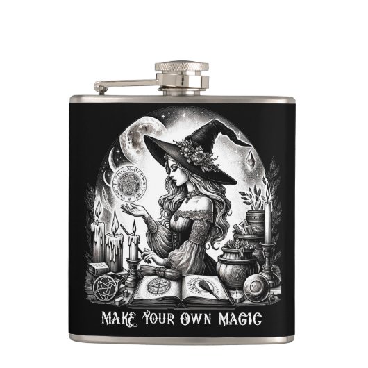 魔女かわいらし薬屋が自分の魔法を作る フラスク (正面)