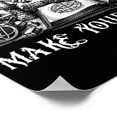 魔女かわいらし薬屋が自分の魔法を作る ポスター (角)