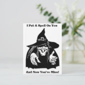 魔女があなたに呪文を掛ける ポストカード (スタンド正面)