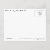 魔女があなたに呪文を掛ける ポストカード (裏面)