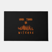 魔女がいる ドアマット (正面)