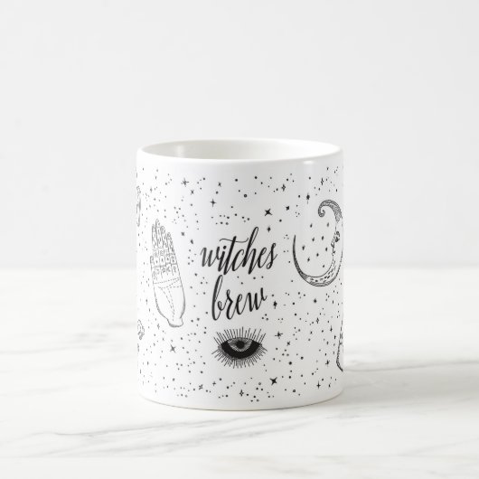 魔女がセラミックマグカップを醸造 コーヒーマグカップ (中央)