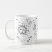 魔女がセラミックマグカップを醸造 コーヒーマグカップ (左)