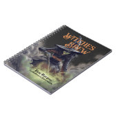 魔女がハロウィン最高ののレシピを醸造 ノートブック (左側)