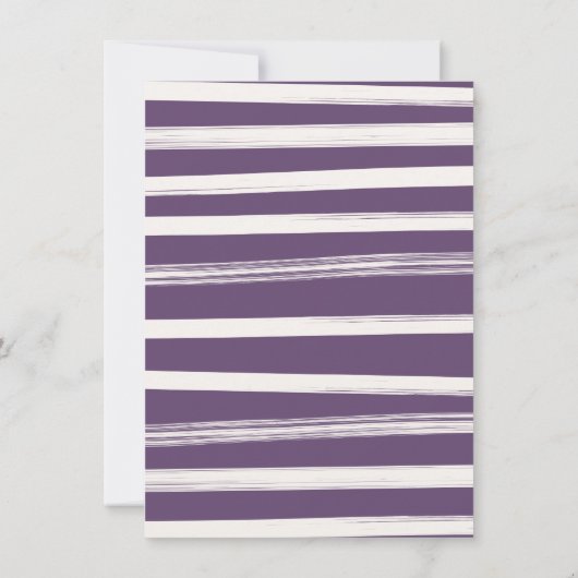 魔女がハロウィーンブライダルシャワーを獲得 招待状 (裏面)