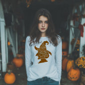 魔女が不気味見えるかもしれない トライブレンドTシャツ
