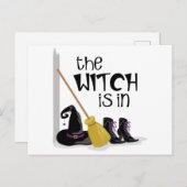 魔女が入っている ポストカード (正面/裏面)