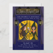 魔女が夜を明かす 招待状 (正面)