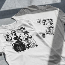 魔女が大釜を造る