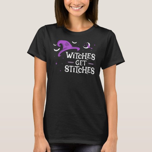 魔女が糸を引く Tシャツ (正面)