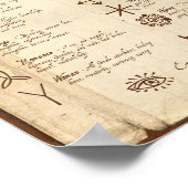 魔女が走る ポスター (角)