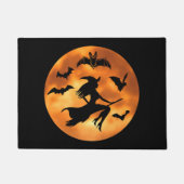 魔女こうもりムーン ドアマット (正面)