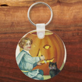 魔女たちがハロウィーンに集まる時 キーホルダー (正面)