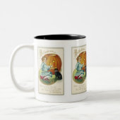 魔女たちがハロウィーンに集まる時 ツートーンマグカップ (左)