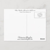 魔女たちがハロウィーンに集まる時 ポストカード (裏面)