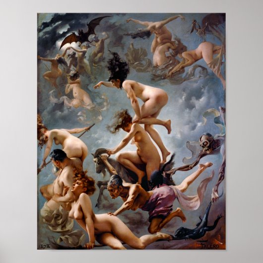 魔女たちが安息日に向かう | Falero | ポスター (正面)