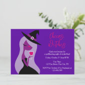 魔女たちのハロウィンパーティー ワインナイト 招待状 (スタンド正面)