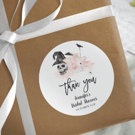 魔女たちのハロウィン ブライダルシャワー ラウンドシール