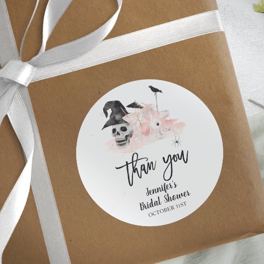 魔女たちのハロウィン ブライダルシャワー ラウンドシール