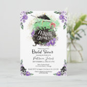 魔女たちのハロウィン ブライダルシャワー 招待状 (スタンド正面)