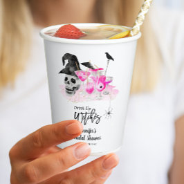 魔女たちのハロウィン ブライダルシャワー 紙コップ