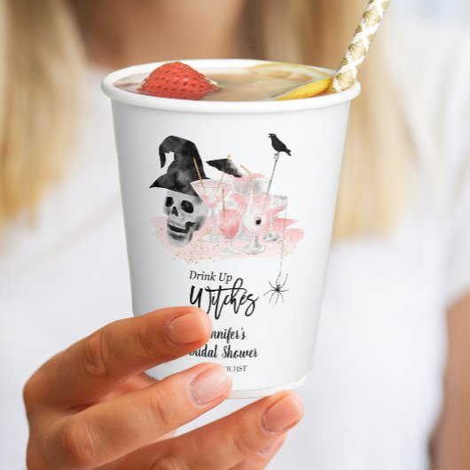 魔女たちのピンクカクテル ブライダルシャワーを飲み干せ 紙コップ