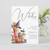 魔女たちよ飲め!ハロウィンパーティー 招待状 (スタンド正面)