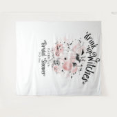 魔女たちよ、飲み干して ハロウィン ブライダルシャワー 背景 タペストリー (正面(横))