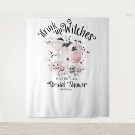 魔女たちよ、飲み干して ハロウィン ブライダルシャワー 背景 タペストリー