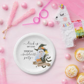 魔女たちよ、飲み干して バチェロレッテ ハロウィン ペーパープレート (パーティー)