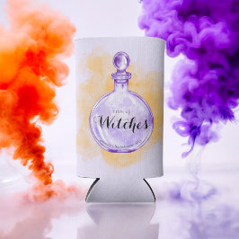 魔女たちよ、飲み干せ 紫の水彩の秘薬 スリム缶クーラー