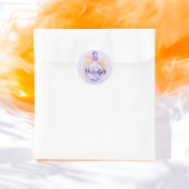 魔女たちよ、飲み干せ！ 紫水彩の魔法の水 ラウンドシール