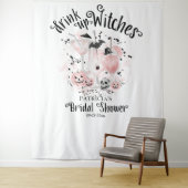 魔女たち、飲み干して ハロウィン ブライダルシャワー 背景 タペストリー (インサイチュ)