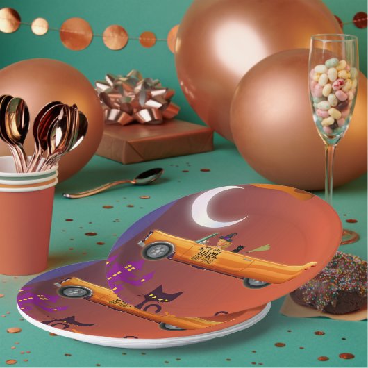 魔女って悪いこというの ペーパープレート (複数)